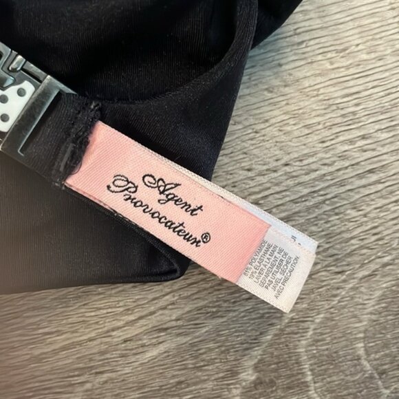 AGENT PROVOCATEUR black AMERIE BIKINI top 32B - Picture 4 of 7